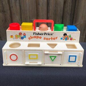 Vintage 1974 Fisher Price Shape Sorter Toy
